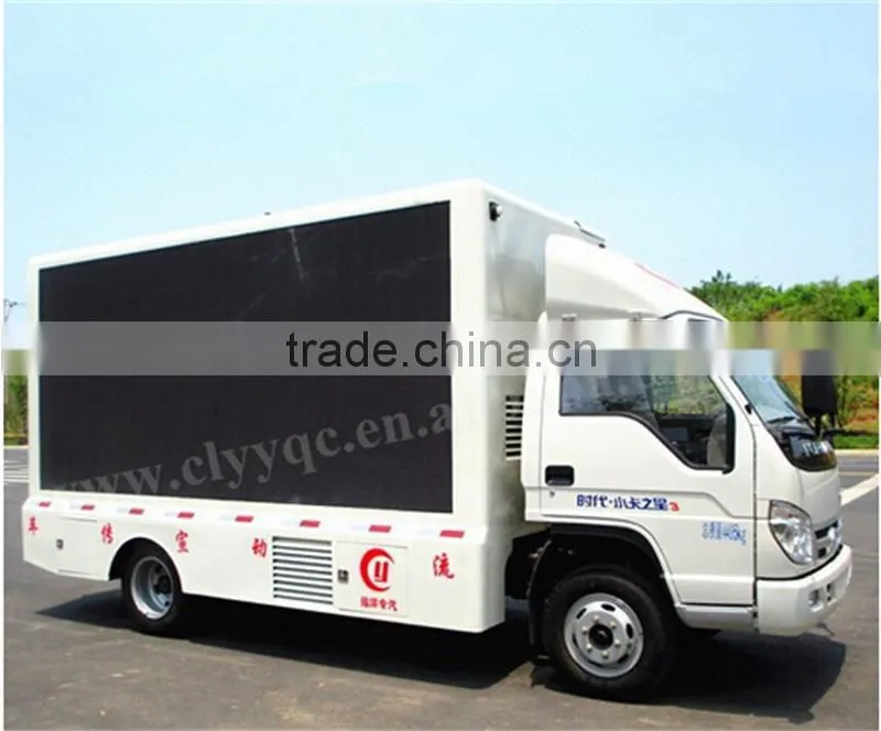 P6 P8 P10 Outdoor LED display advertising truck