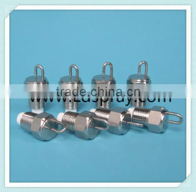 PJ impingement pin fine fog mist nozzle