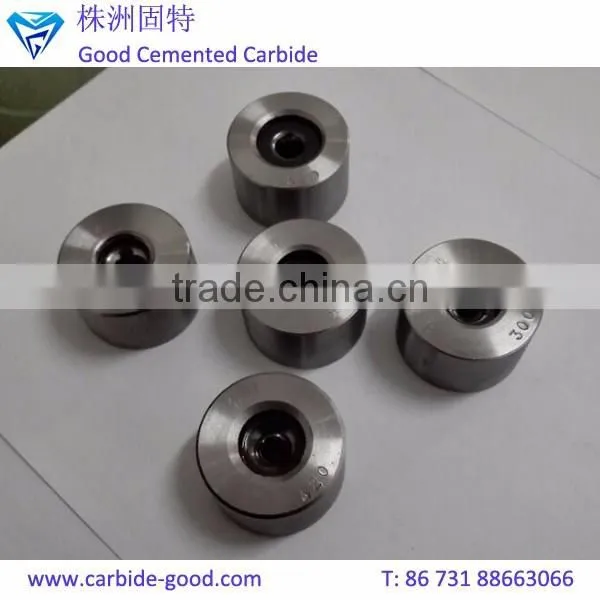 Tungsten carbide wire drawing dies