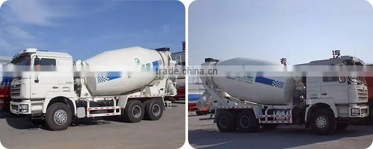 China Sitong tri-axle type self load concrete mixer truck for sale