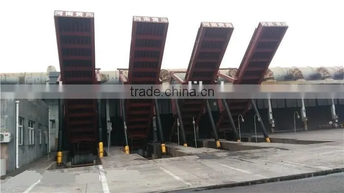 Hydraulic turnover plate