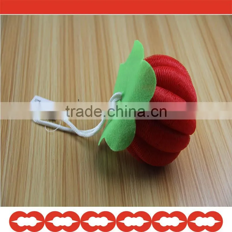 Baby bath sponge with design