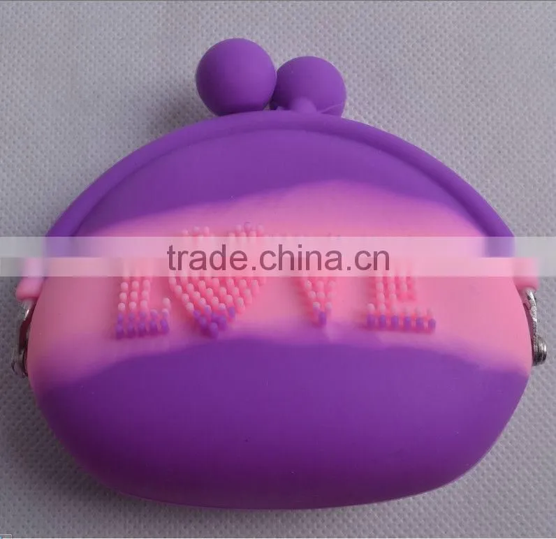 silicone wallet bag