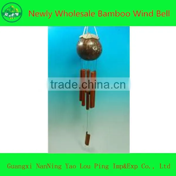 Customized Bamboo Craft Wind Chime Home&Garden Decoration