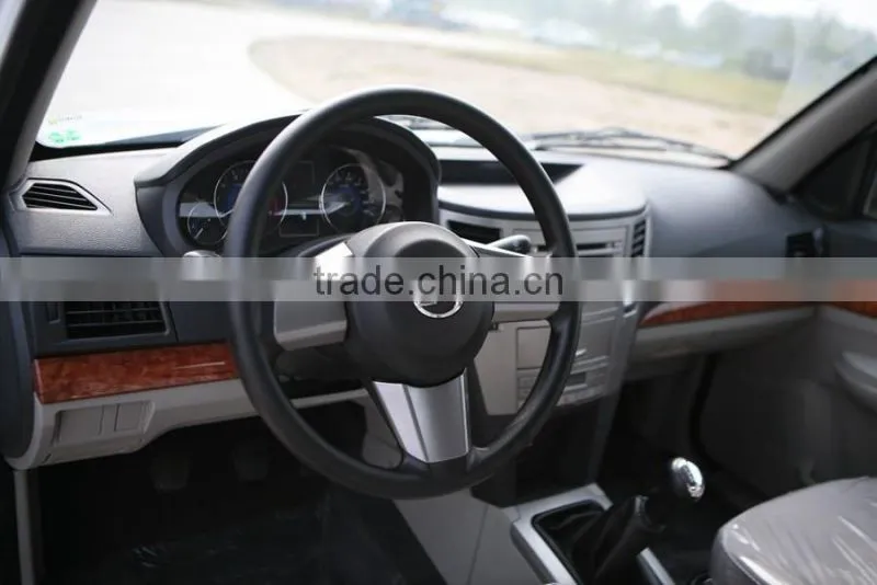 LHD pickup hydraulic brake mini petrol car with A/C