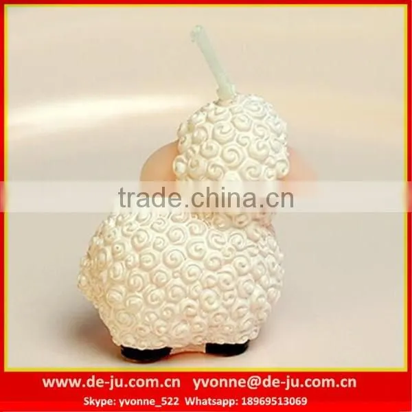 Round Little Sheep Cheap Paraffin Wax For Carved Candles