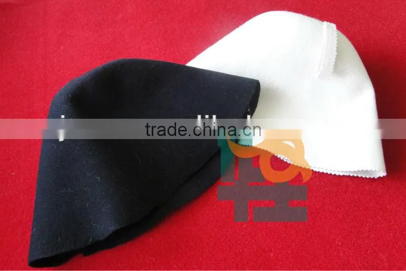Wool felt sauna hat