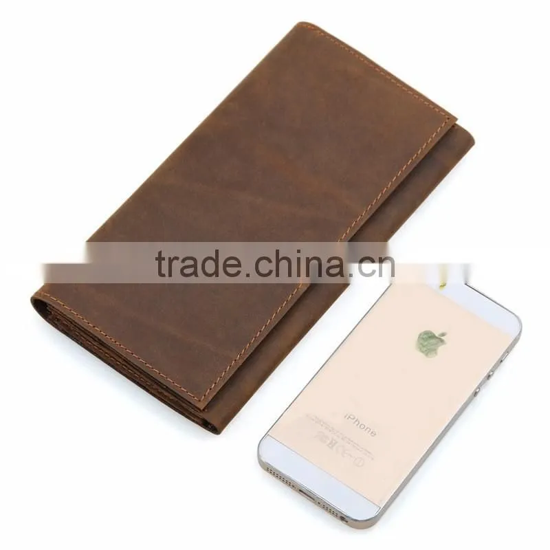 2017 branded personalized leather passport holder minimal passport organizer travel wallet crazy horse leather passport case
