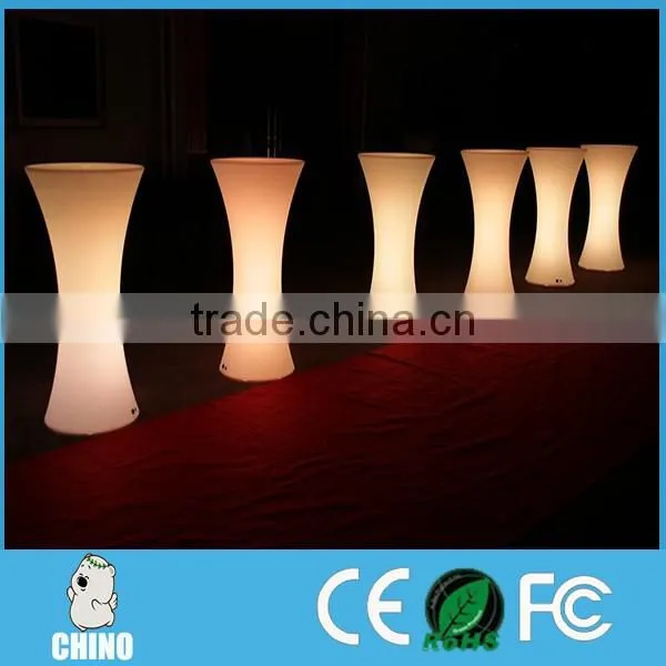 Nightclub Led use multi colors changing illuminated Table
