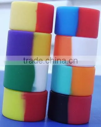 Cheap sell eco-friendly custom made silicone qr code ring no minimum