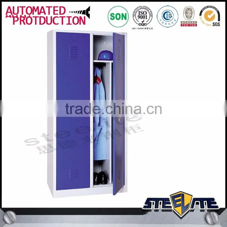 Industrial metal furniture 2 doors golf bag storage locker