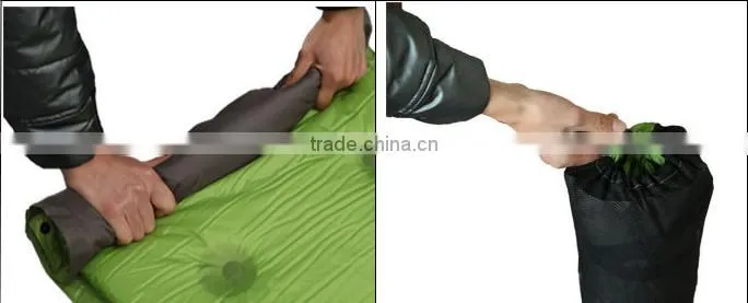 inflatable sleeping pad for Outdoor Camping Sleeping Mattress and thicker Air Mattress With Pillow