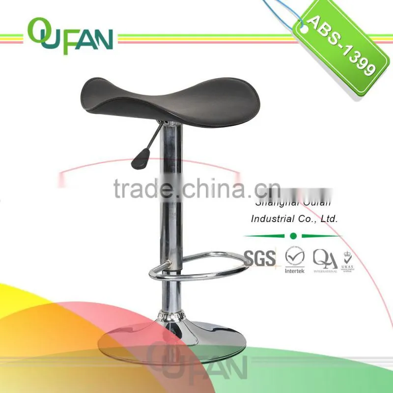 Oufan Swivel Bar Chair Leather with Footrest ABS-1399