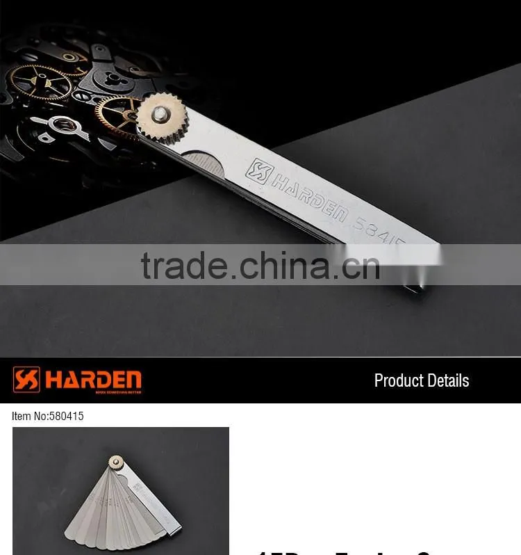 Professional 15pcs 65Mn Feeler Gauge