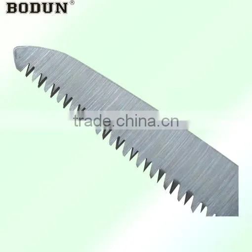 B9004 Good style yellow with black ABS and TPR folding saw&pruning saw&hand saw
