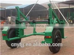 8T-10T Machinery Cable Drum Trailer, Cable Drum Winch
