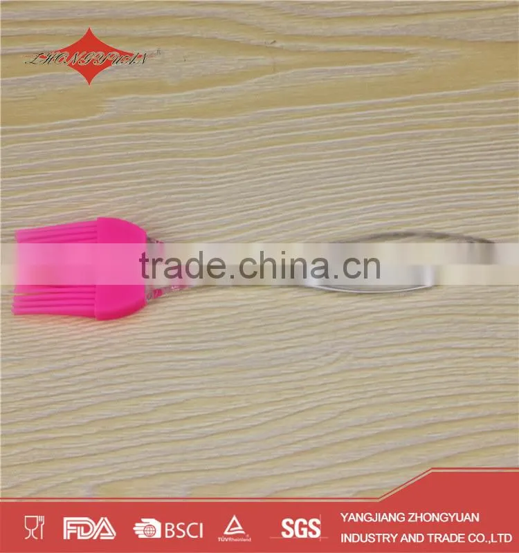 High quality translucent cucurbit shape handle silicone brush