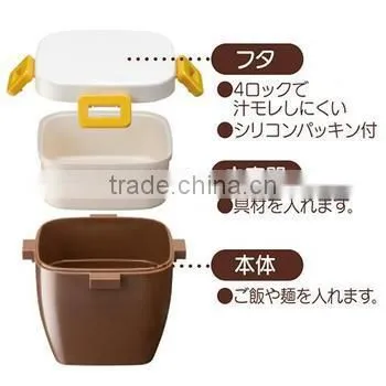 Japanese Plastic Bento Box Restaurant in Japanese Sushi containers