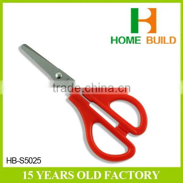 Factory price HB-S5025 5" fashion design safe student scissors