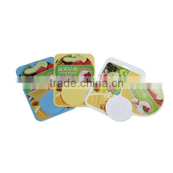 Plastic Cutting Board Set