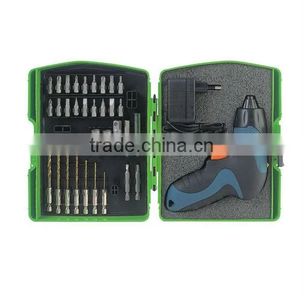 34pcs 3.6V Lithium Battery Cordless Screwdriver