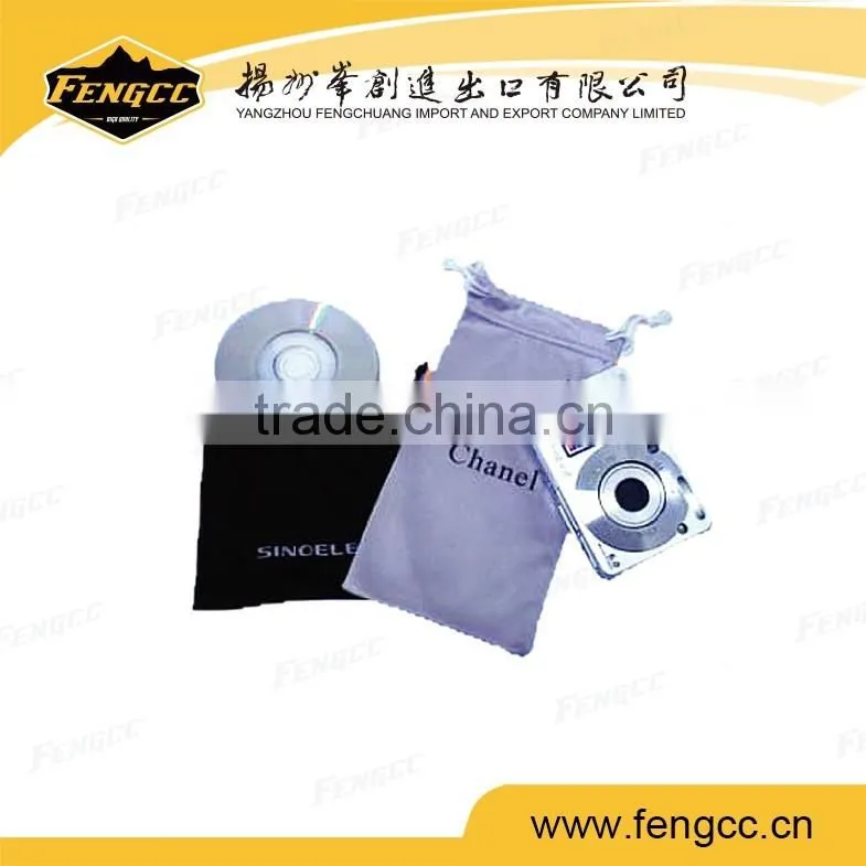 drawstring microfiber small phone pocket