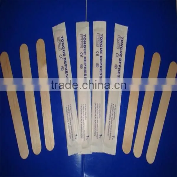 Wholesale Disposable Medical Birch Wood Tongue Depressor