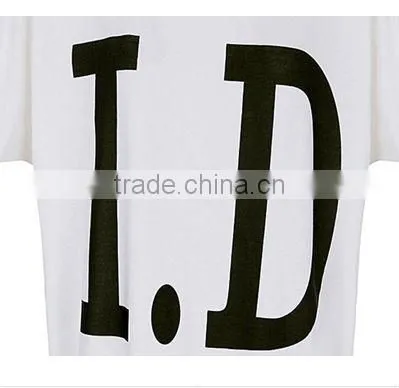 korean style short sleeve white women t shirts