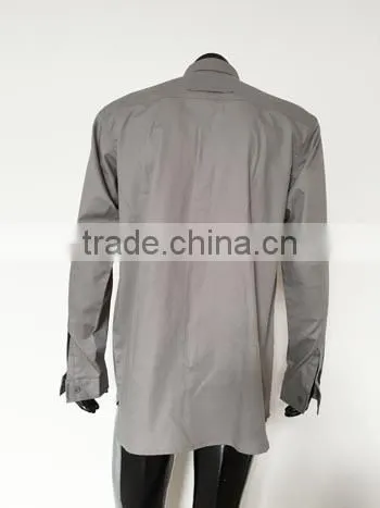 Men Shirt Cotton grey with high quality