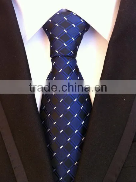 HDYF-7 Men's Woven Jacquard Polyester with Flower Customised Design Neck Tie