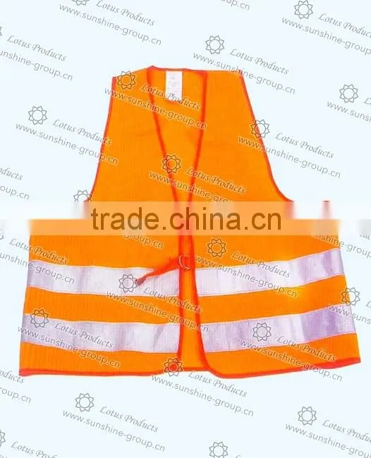 red safety vest