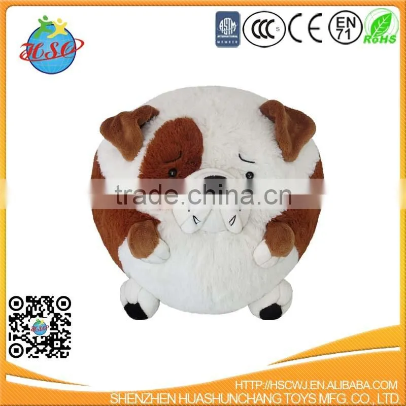 Chubby Adorable Buddy Bulldog Plush Stuffed Animal Toy for Kid