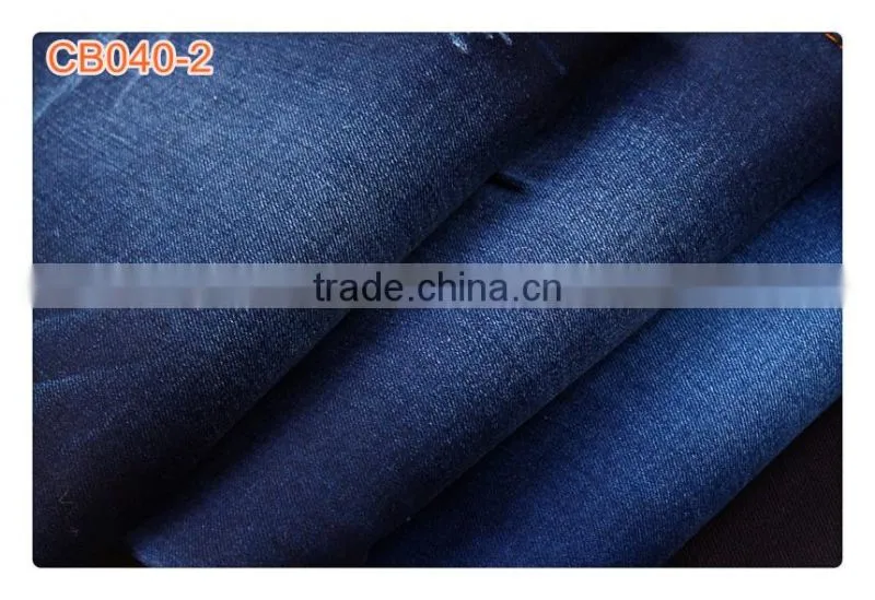 Certificated Unique Color organic denim fabric