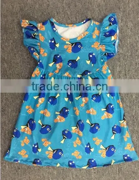 2017 summer pearl girl waist let your baby out of the ordinary wholesale puff sleeve cloth