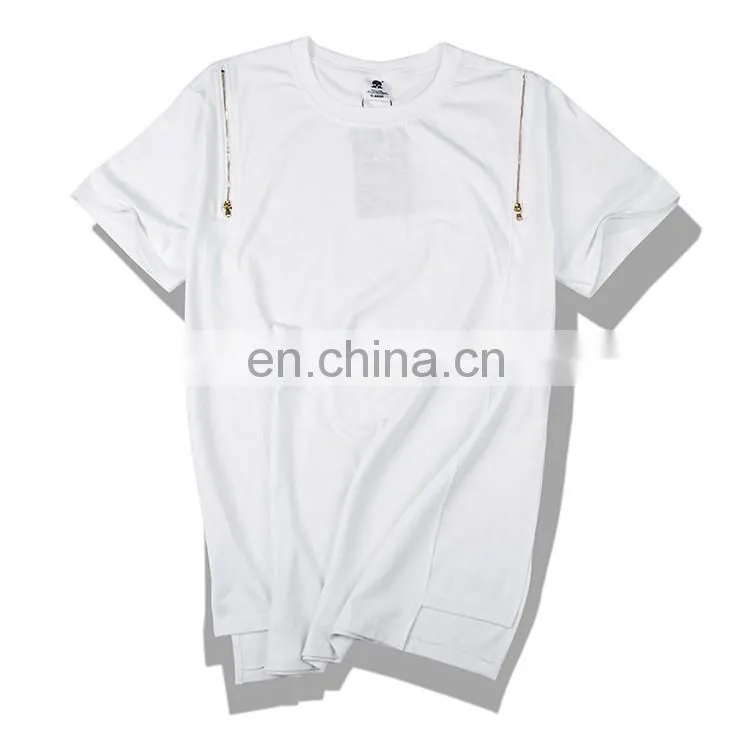 Custom men's long t shirts 6145