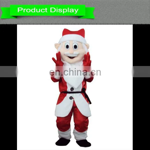 Best selling adult Christmas walking costume, Santa Claus costume for festival
