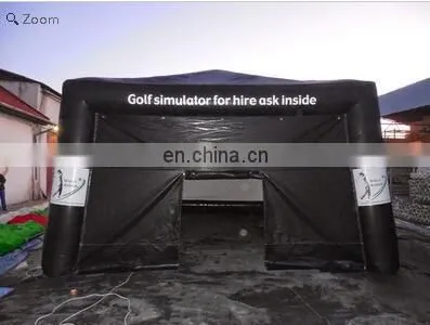 Hot Sale Inflatable Golf Simulator Building,Inflatable Golf Tent,Golf Simulator Building sports inflatables