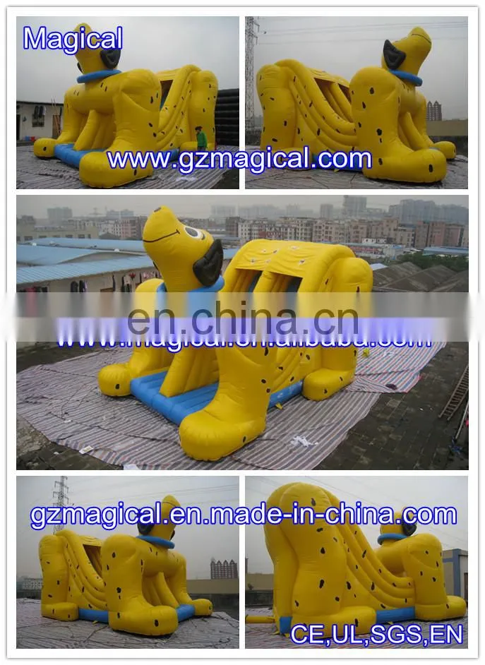 new design apple tree super fun kids inflatable dry slide