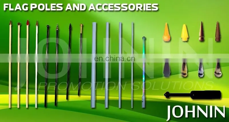 Flag Manufacturer polyester custom plastic hand flag sticks