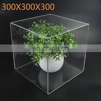 wall mounted clear acrylic display storage box acrylic case