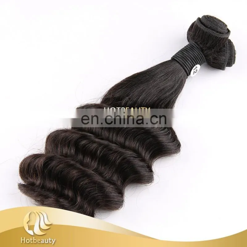 Brazilian Ocean Wave Narural Black Human Curly Hair