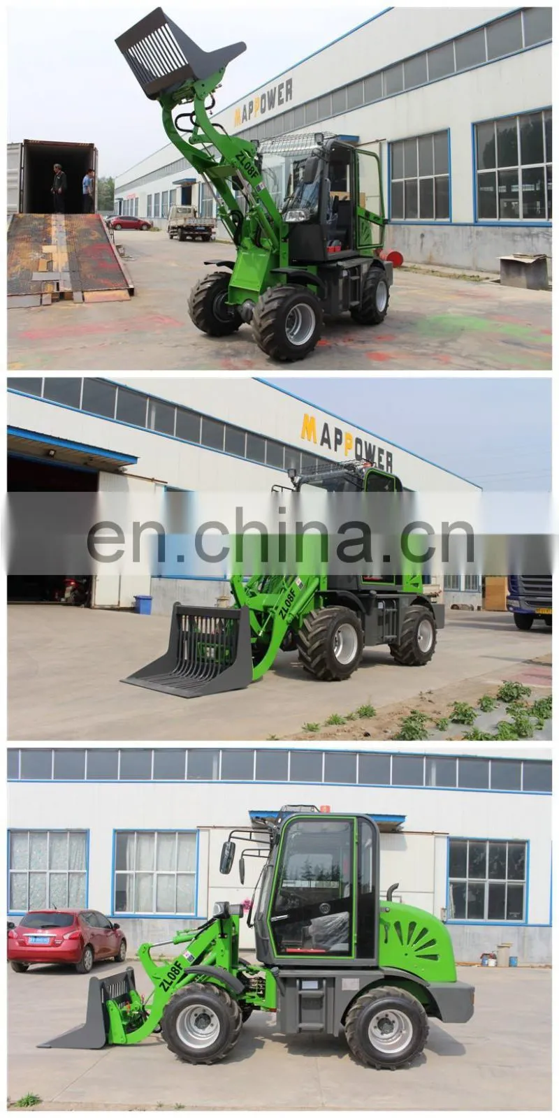 ZL08F China Best Price wheel loader 08