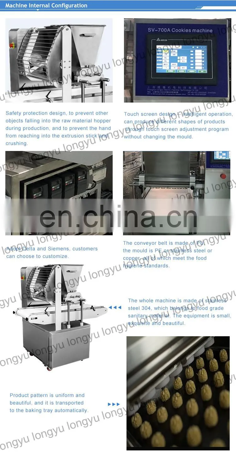 Automatic Cookies Machine Biscuit Machine Making Small Cookie