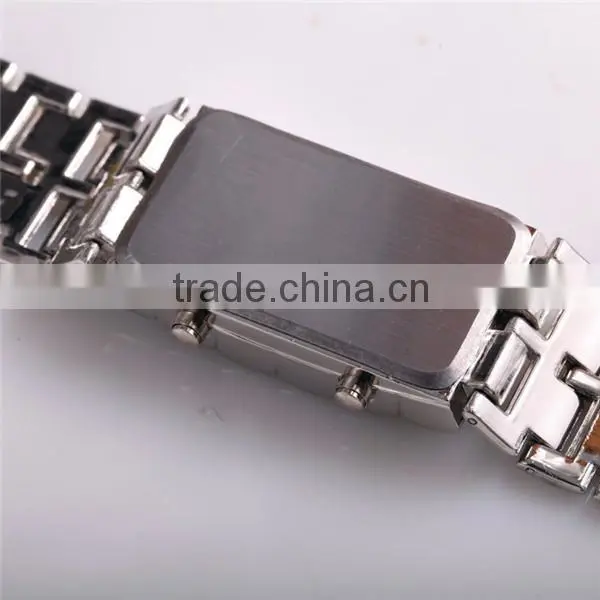 Excellent design analog digital watch metal