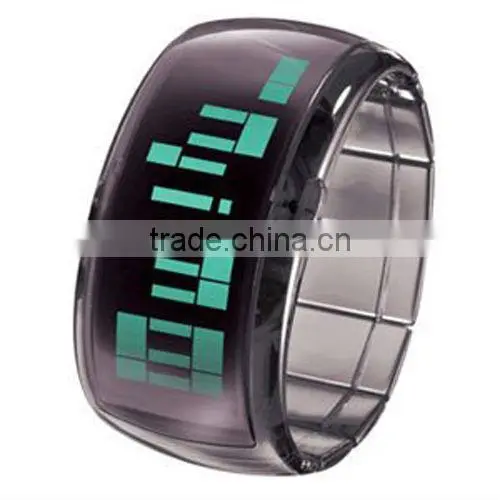 Hot plastic ODM bracelet led watch