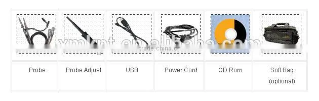 low price 4 Channel 8 inch color touch screen digital storage oscilloscope 200mhz digital oscilloscope