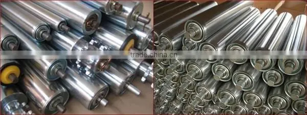 Zinc plated roller end caps for Gravity conveyor rollers