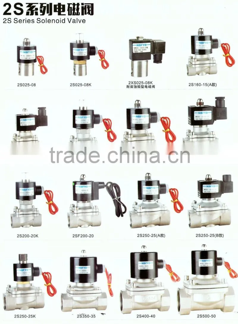 SS Direct Acting 110 volt Solenoid Valve 2S160-15
