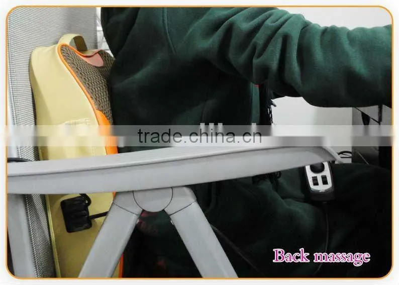 comfortable knocking kneading lumbar back massage cushion