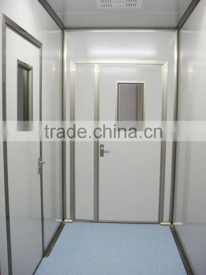 Guangzhou operating door, aluminum door for hospital, clean operating room door